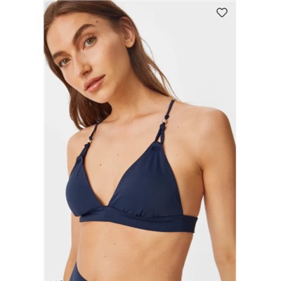 Bikini-Top - Triangel - wattiert - recycelt