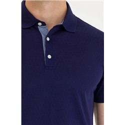 Erkek Lacivert Polo Yaka Tişört