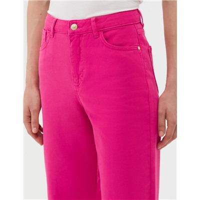 Fuşya Jean Pantolon