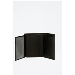 Cartera de piel Jeans Negro