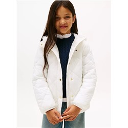 Kids' Quilted Hooded Puffer Jacket