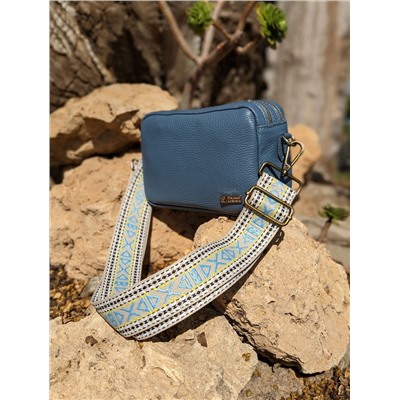 Pelle 21-20 (370) azul - CINTURON BOLSOS (130)-7 (3) АКЦИЯ