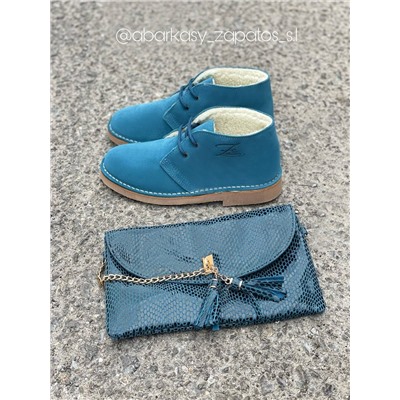 Ab.Zapatos 3512/2 New R PETROL+Клатч GURU АКЦИЯ