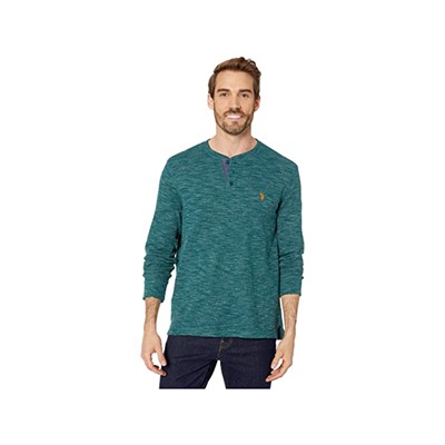U.S. POLO ASSN. Space Dye Thermal Henley