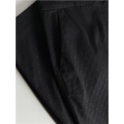 Hose mit Gürtel aus Jacquard