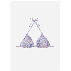 Triangel-Bikinioberteil mit Wattierung Amalfi