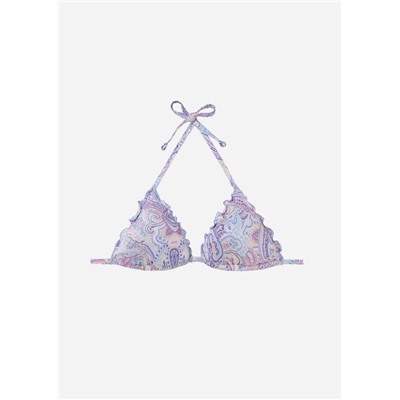 Triangel-Bikinioberteil mit Wattierung Amalfi