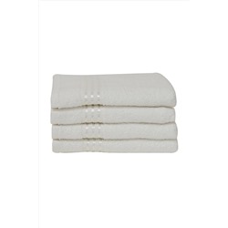 Karaca Home Stripe 4 'lü Yüz Havlusu Seti 50x90 Cm Offwhite 200.21.01.0729