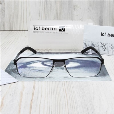 IB00005 - Оправа ic!Berlin Grimsel black + футляр