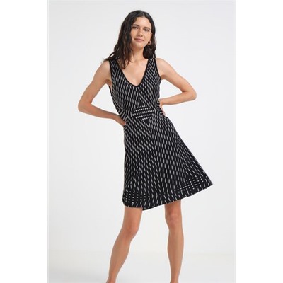Vestido punto skater