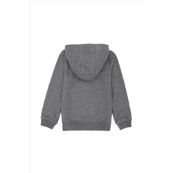 Erkek Çocuk Antrasit Melanj Basic Sweatshirt