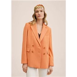 Americana traje doble botonadura -  Mujer | MANGO OUTLET Melilla