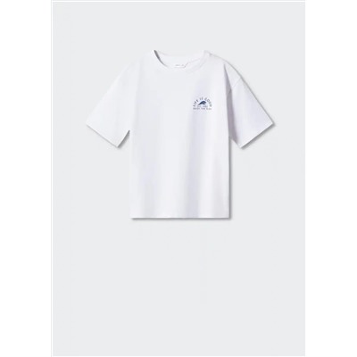 Camiseta estampada algodón -  Niño | MANGO OUTLET España