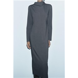 ZW COLLECTION MIDI DRESS WITH SLIT