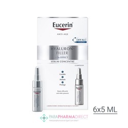 Eucerin Anti-Age Hyaluron-Filler + 3x Effect Sérum Concentré Unidose 6x5 mlLot  × 6