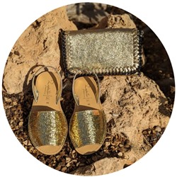 AB. Zapatos 364 Oro+Pelle CANDELA oro АКЦИЯ