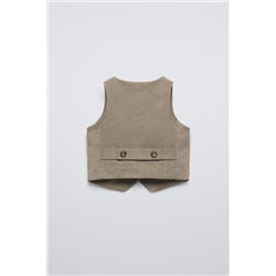 TEXTURED WAISTCOAT