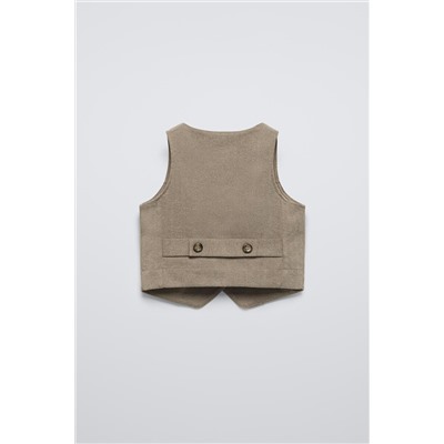 TEXTURED WAISTCOAT