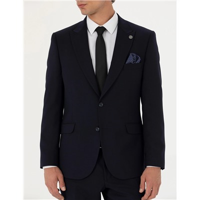 Lacivert Slim Fit Takım Elbise
