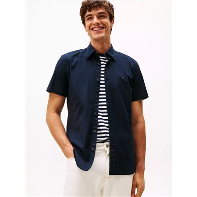 Regular Fit Stretch Oxford Shirt