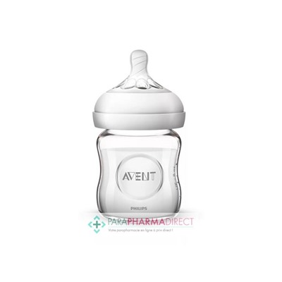 Avent Biberon Natural Verre 0m+ 120ml