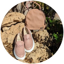 Amelie 4069AM rosa+ AB.Z · Pelle · mochila NAPA (630) Maquillaje АКЦИЯ