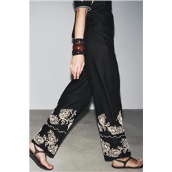 ZW COLLECTION EMBROIDERED CULOTTES