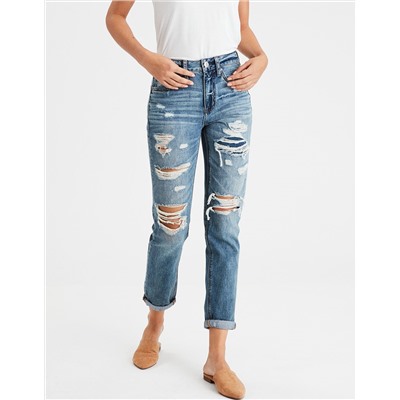 HIGH-WAISTED TOMGIRL JEAN