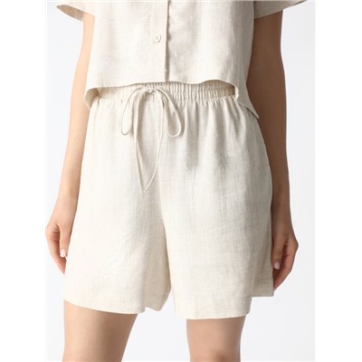 LINEN SHORTS