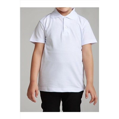 NOBLE STORE Çocuk Polo Yaka Kısa Kol Okul Tshirt POLOYAKA10