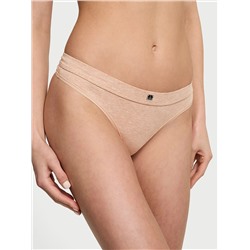 Cotton Logo Cotton Thong Panty