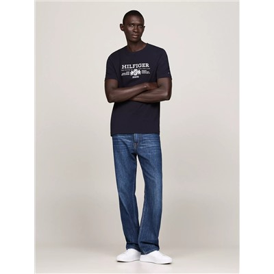 Embroidered Hilfiger Crest T-Shirt