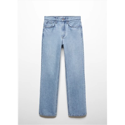 Jeans rectos tiro medio