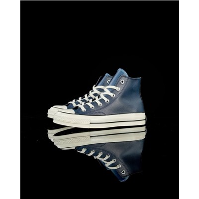 Кожаные высокие кеды Convers*e Chuck 70s ❤️