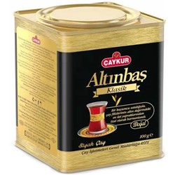Чай черный "Caykur" Altinbas Бергамот 100 гр ж/б 1/24