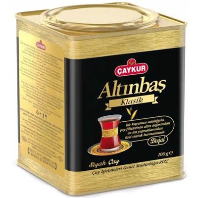 Чай черный "Caykur" Altinbas Классик 100 гр ж/б 1/24