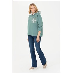 Kadın Mint Sweatshirt