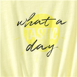 Mädchen T-Shirt mit Message-Print