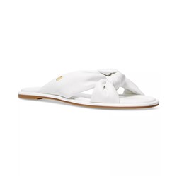 MICHAEL Michael Kors Knotted Slide Casual Leather Sandals