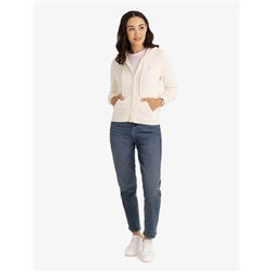 ZIP UP SWEATER WITH HOOD