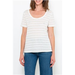 Camiseta de lino Blanco roto