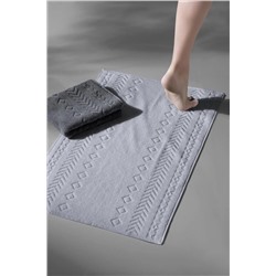 COTTONMANIA, Oscuro Bathmat Space - Ekstra Yumusak, Modern %100 Pamuk 50x75cm. Ayak Havlusu / Banyo Paspas Seti