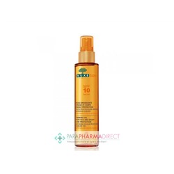 Nuxe Sun SPF10 Huile Solaire Bronzante Visage & Corps 150ml
