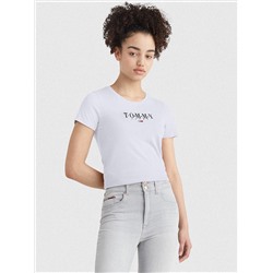 TOMMY JEANS SKINNY FIT LOGO T-SHIRT