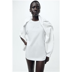 MINIMALIST SLOGAN T-SHIRT