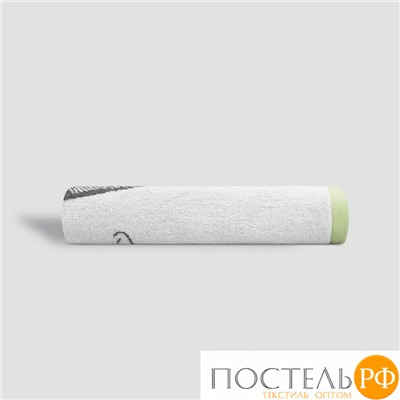 Togas КАССЛЕР бел-сер К-т полотенец 50х75/70х130, 100% хлопок, 550 г/м2