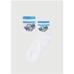 Kurze Sportsocken Keith Haring™ für Kinder