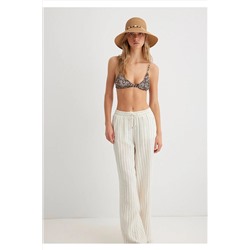 Mavi, Leopar Desenli Kahverengi Bikini Üstü 1913190-85236