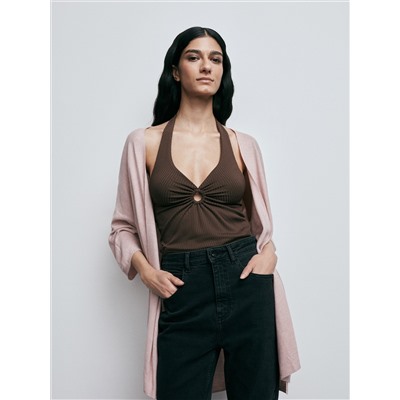 Pullover im Kimono-Stil