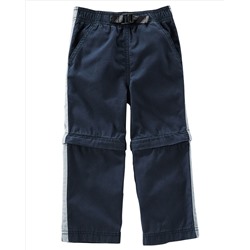 Zip-Off Convertible Canvas Pants